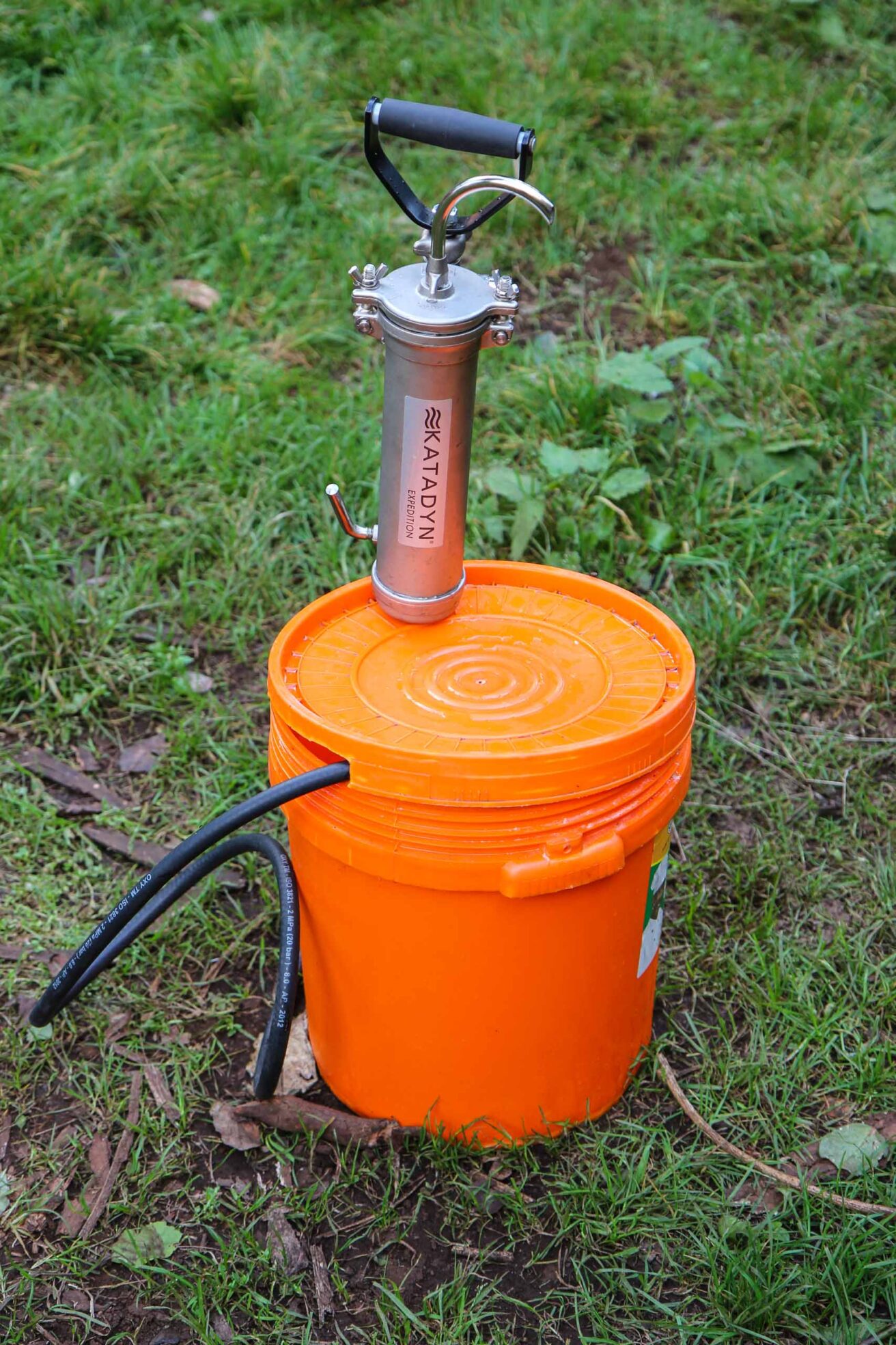 Water filter.