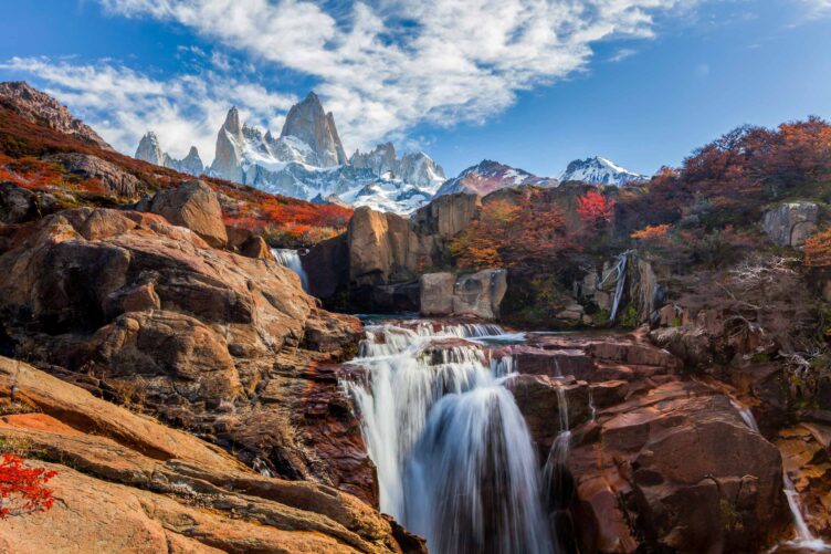 Autumn at Fitz Roy Mountain, Patagonia.