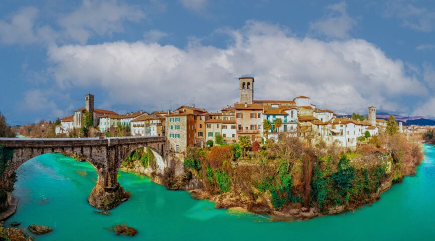 ponte del diavolo friuli venezia italy